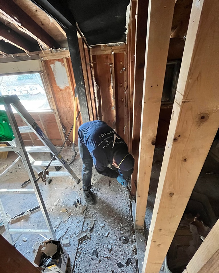 fire damage restoration