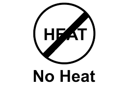 no heat